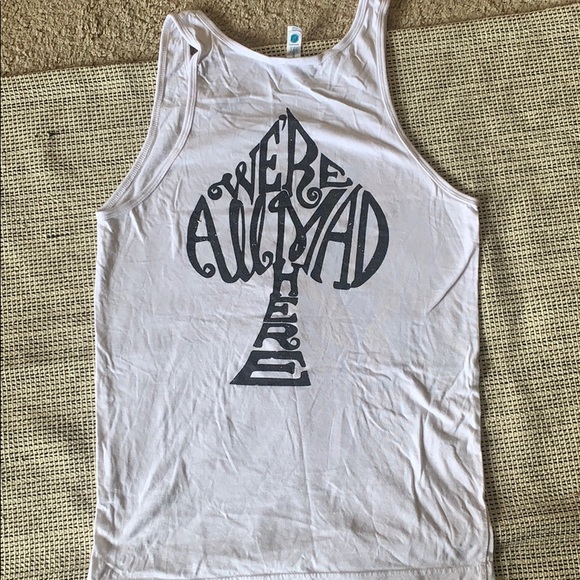 White Tri Delta Tank - Picture 2 of 4